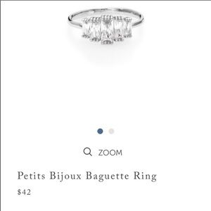 Chloe + Isabel Jewelry - Chloe and Isabel petit Bijoux Baguette Ring Chloe + Isabel Jewelry - Chloe and Isabel petit Bijoux Baguette Ring